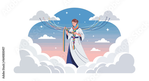 Interconnected Threads A Celestial Weaver Connecting Communication Networks