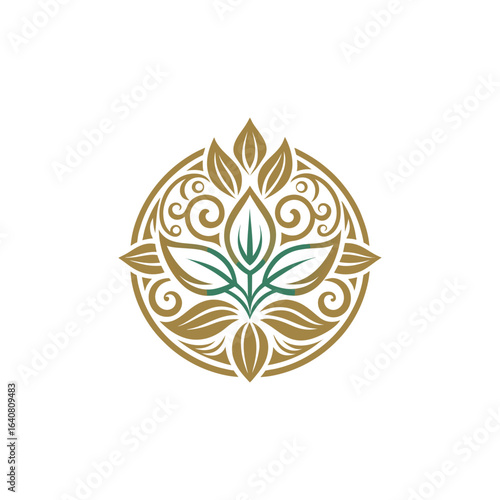 design-an-ornamental-floral-emblem-with-swirlig