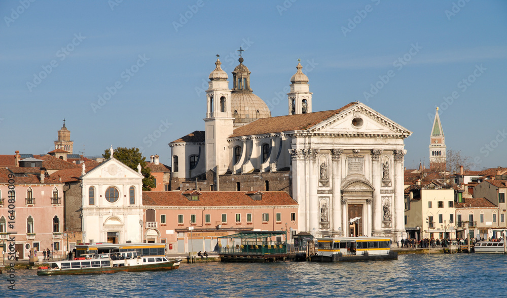 Obraz premium view of Gesuati church Venice, Italia