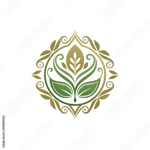 design-an-ornamental-floral-emblem-with-swirlig