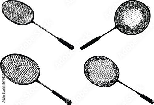 Badminton Rackets, Sport Equipment EPS