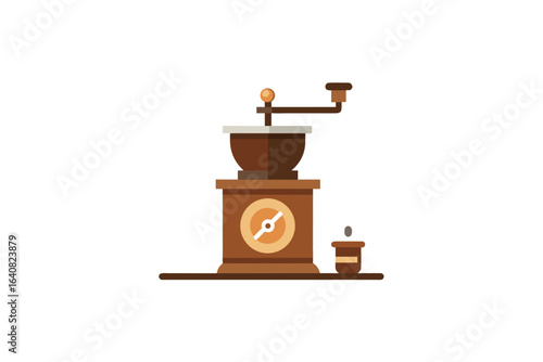 recycled composite coffee grinder with minimal energy
