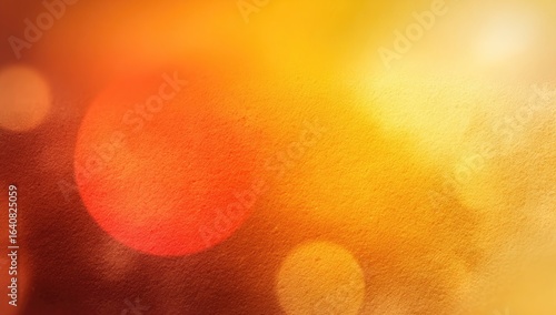 Abstract warm tones with bokeh