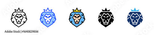Courage Icon Collection With Multiple Styles