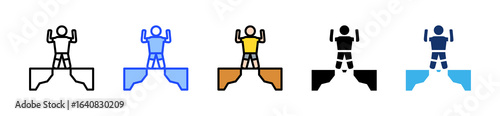 Determination Icon Collection With Multiple Styles