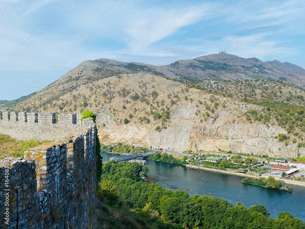 Obraz premium view of the river