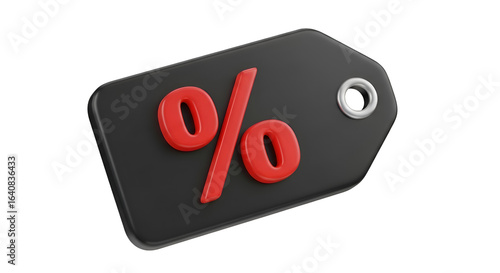 Discount Percent Symbol Shows Price Reduction Transparent Background