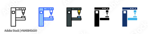 Injection Molding Icon Collection With Multiple Styles