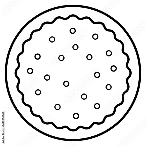 Biscuit Icon  Fresh Bread, Pastry, and Cake Illustration Pack
