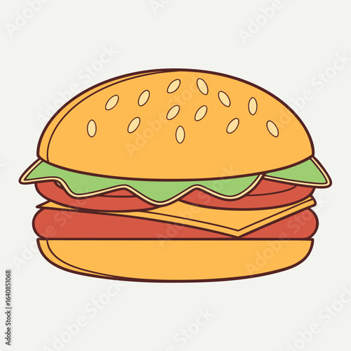 Hamburger Icon  Fresh Bread, Pastry, and Cake Illustration Pack