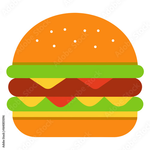 Hamburger Icon  Fresh Bread, Pastry, and Cake Illustration Pack