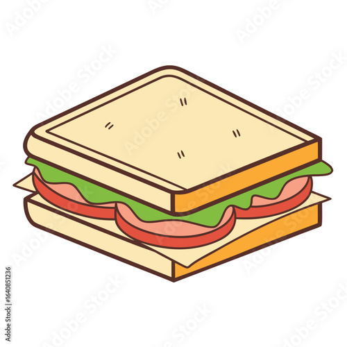 Sandwich Icon  Fresh Bread, Pastry, and Cake Illustration Pack