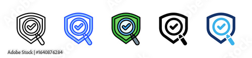 Trust & Safety Check Icon Collection With Multiple Styles