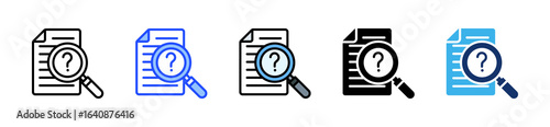 Review Transparency Icon Collection With Multiple Styles