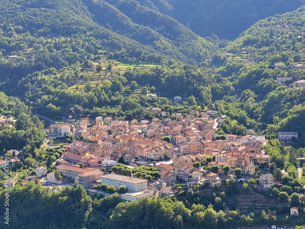Naklejka premium Roquebillière, Mercantour, Alpes-Maritimes, France