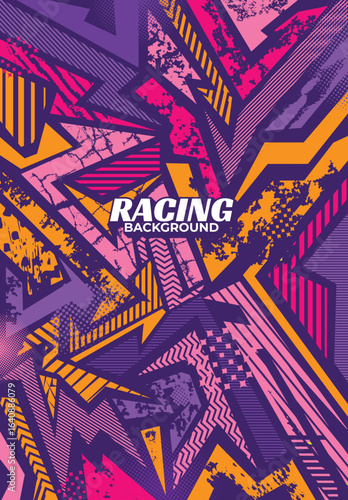 Modern pattern for racing team, background for racing jersey team, pattern for motorcross jersey, sports pattern texture, 