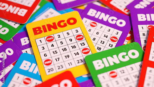 Tapety artystyczne bingo background
