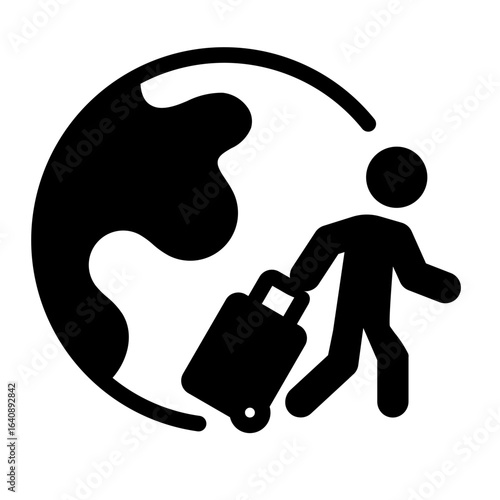 migration Solid icon