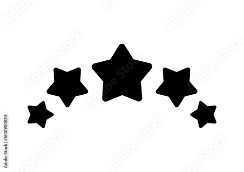 星のレビュー_白黒