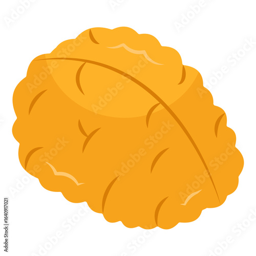 Modern design icon of brain