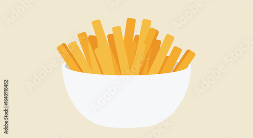 Bowl of French fries