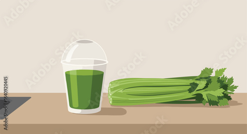 Celery Juice Still Life