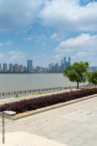 Urban Scenery of Nanchang New District,jiangxi,china