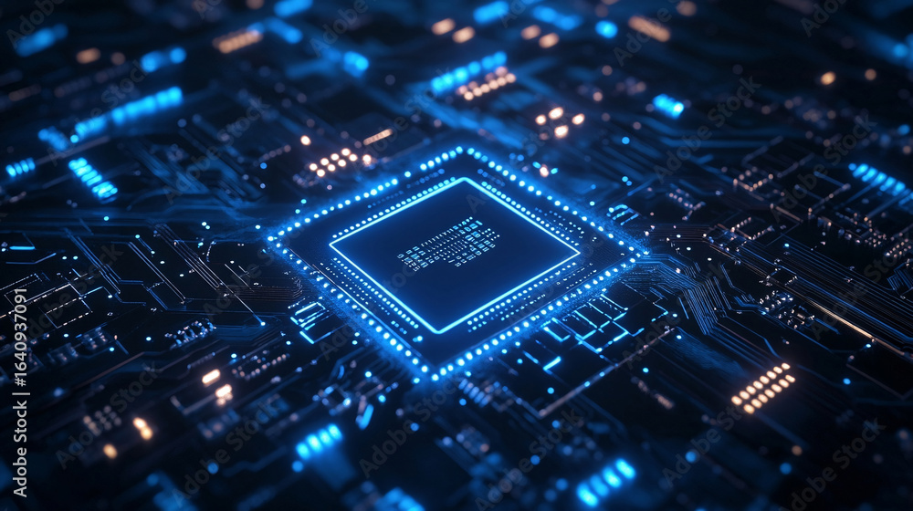 Fototapeta premium electronic circuit board