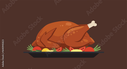 Delicious Roasted Bird