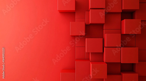 abstract red background