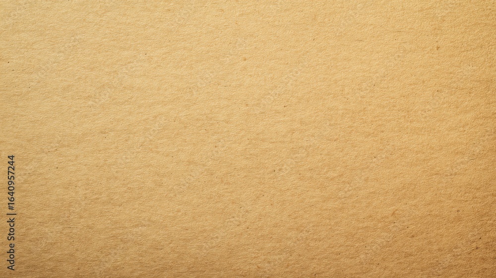 Fototapeta premium A plain flat surface of brown cardboard, unadorned and simple, showcasing its natural texture and earthy tone.