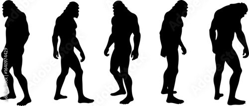 Bigfoot Silhouettes Collection" vector bundle