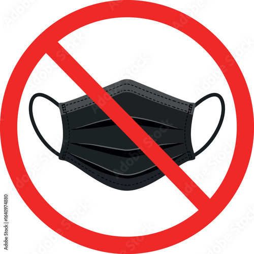 No face mask symbol