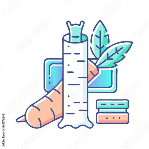 Root vegetable preparation and cooking ingredients