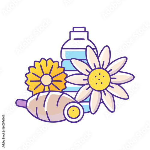 Natural ingredients for skincare and health products