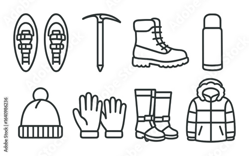 Winter hiking essentials: gear outline for cold weather adventures
