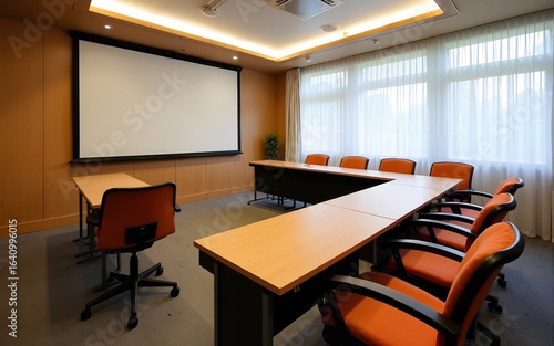 Wallpaper Mural Luxury classroom interior. High quality Torontodigital.ca