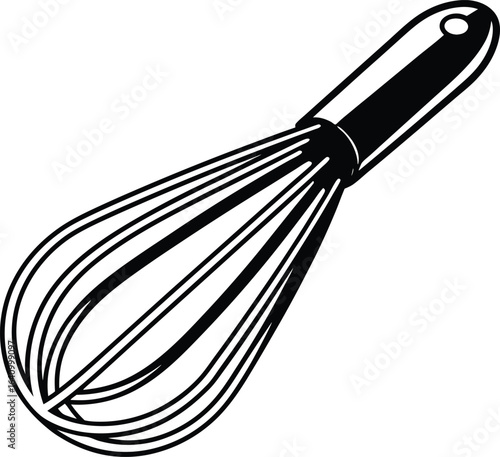 Baking Whisk Silhouette