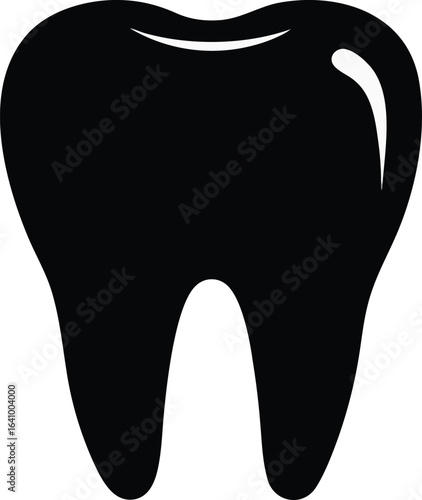 A crowned tooth beams like the king of dental care