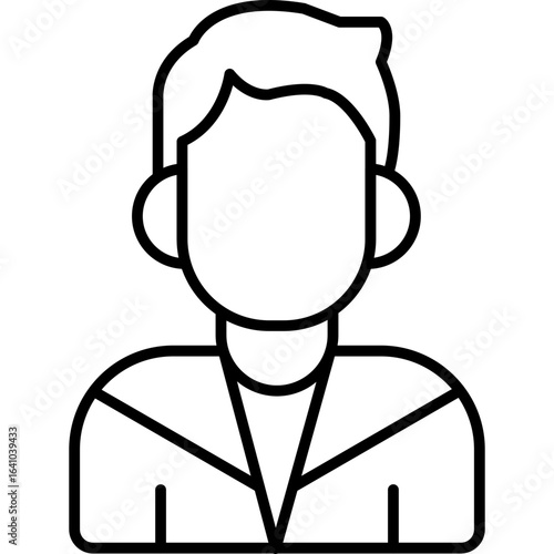 Worker Icon Vector Element