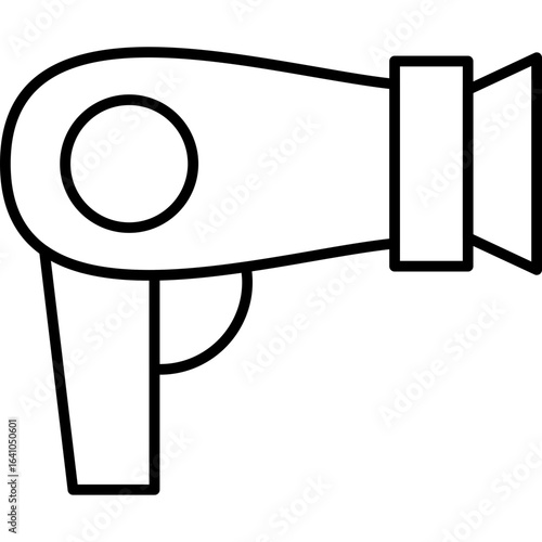 Hair Dryer Icon Vector Element