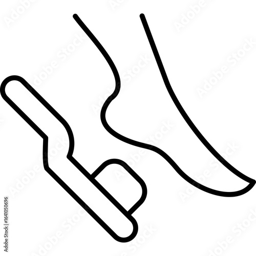 Pedicure Icon Vector Element