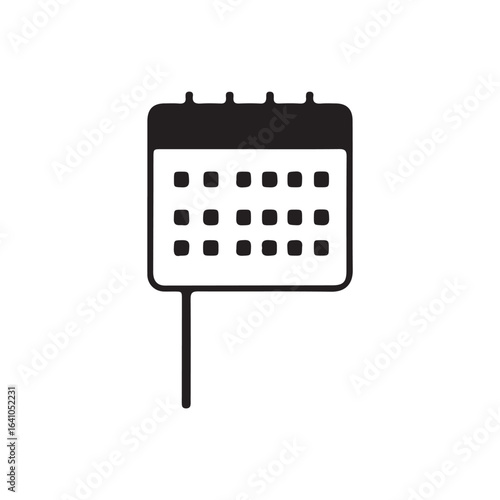 vector illustration of a computer keyboard