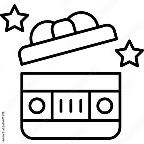 new line icon design