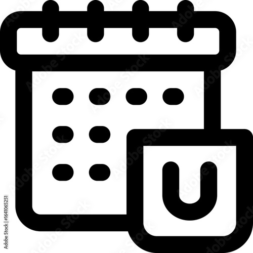 shopping day line icon. Clean and minimalist vector icon for websites, mobile apps, presentations, and logos. Fully scalable and customizable for any project.