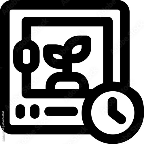 incubator line icon. Clean and minimalist vector icon for websites, mobile apps, presentations, and logos. Fully scalable and customizable for any project.