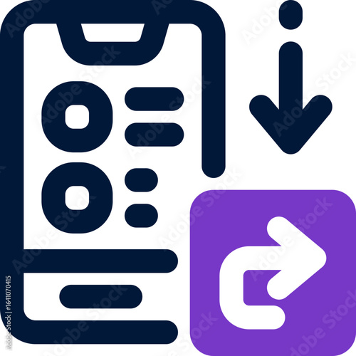 reset duotone icon. Sleek and modern vector icon for websites, mobile apps, marketing materials, and corporate design. Fully scalable and ready to use.