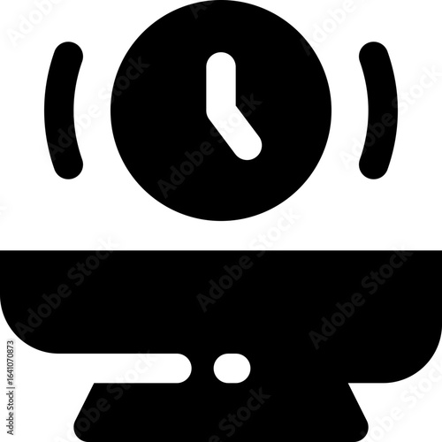 fasting glyph icon. Strong and solid vector icon for websites, mobile interfaces, presentations, and visual branding. High quality and easy to edit.