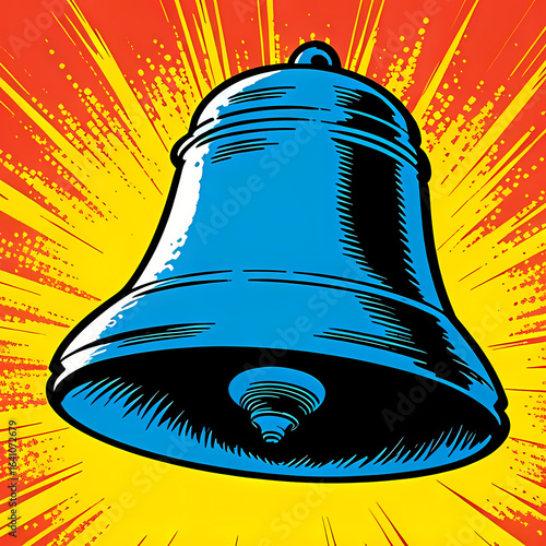 Wallpaper Mural yellow fire alarm bell Torontodigital.ca