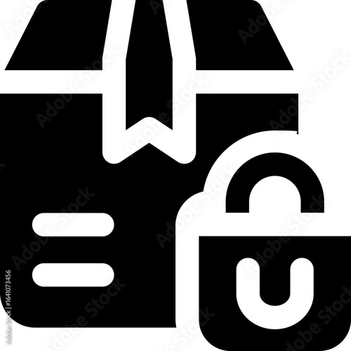 package glyph icon. Strong and solid vector icon for websites, mobile interfaces, presentations, and visual branding. High quality and easy to edit.